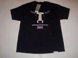 Hanes Beefy-T 5190 Shirt Everything Looks Better On A XL 46 48 NWT -021592